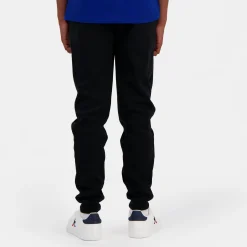 Le Coq Sportif Essentiels Pantalón para Niño - Negro- Pantalones