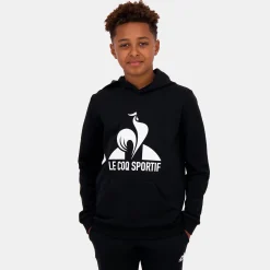 Le Coq Sportif Essentiels Sudadera Con Capucha Essentiels para Niño- Sudaderas