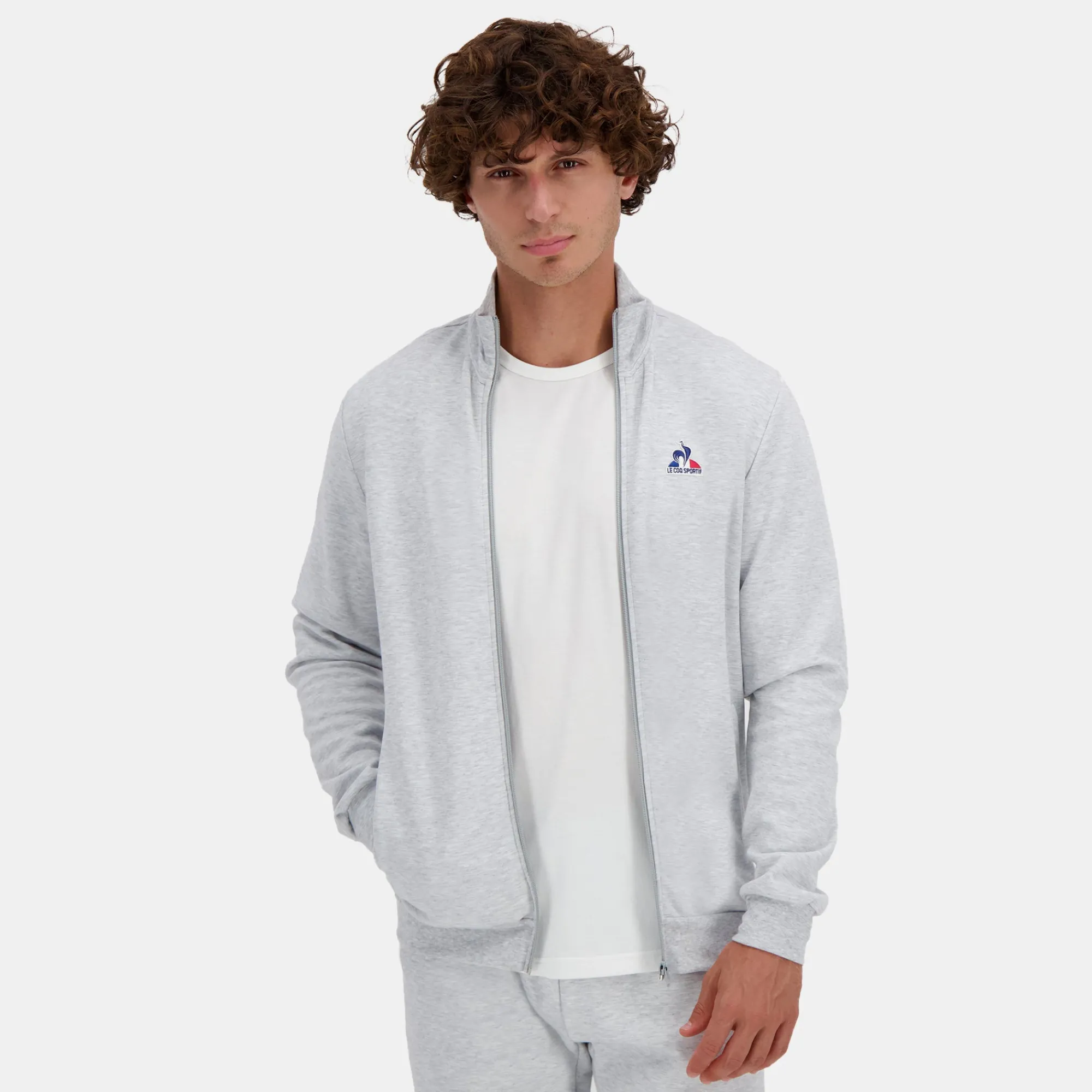 Le Coq Sportif Essentiels Sudadera con cremallera ESSENTIALS para hombre-Hombre Sudaderas