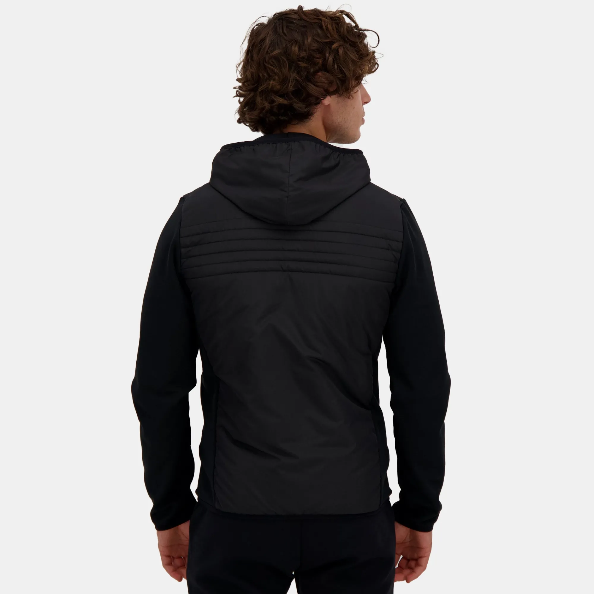 Le Coq Sportif ESSENTIELS Sudadera con capucha y cremallera para hombre-Hombre Chaquetas | Sudaderas