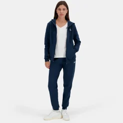 Le Coq Sportif Essentiels Sudadera con capucha y cremallera ESSENTIALS para mujer-Mujer Sudaderas