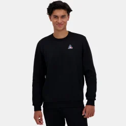 Le Coq Sportif Essentiels Sudadera de hombre ESSENTIELS con cuello redondo-Hombre Sudaderas