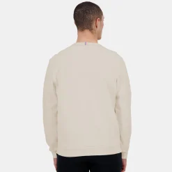 Le Coq Sportif Essentiels Sudadera de hombre ESSENTIELS con cuello redondo-Hombre Sudaderas