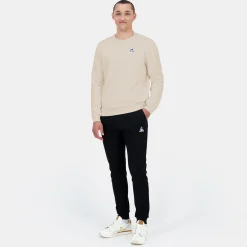 Le Coq Sportif Essentiels Sudadera de hombre ESSENTIELS con cuello redondo-Hombre Sudaderas