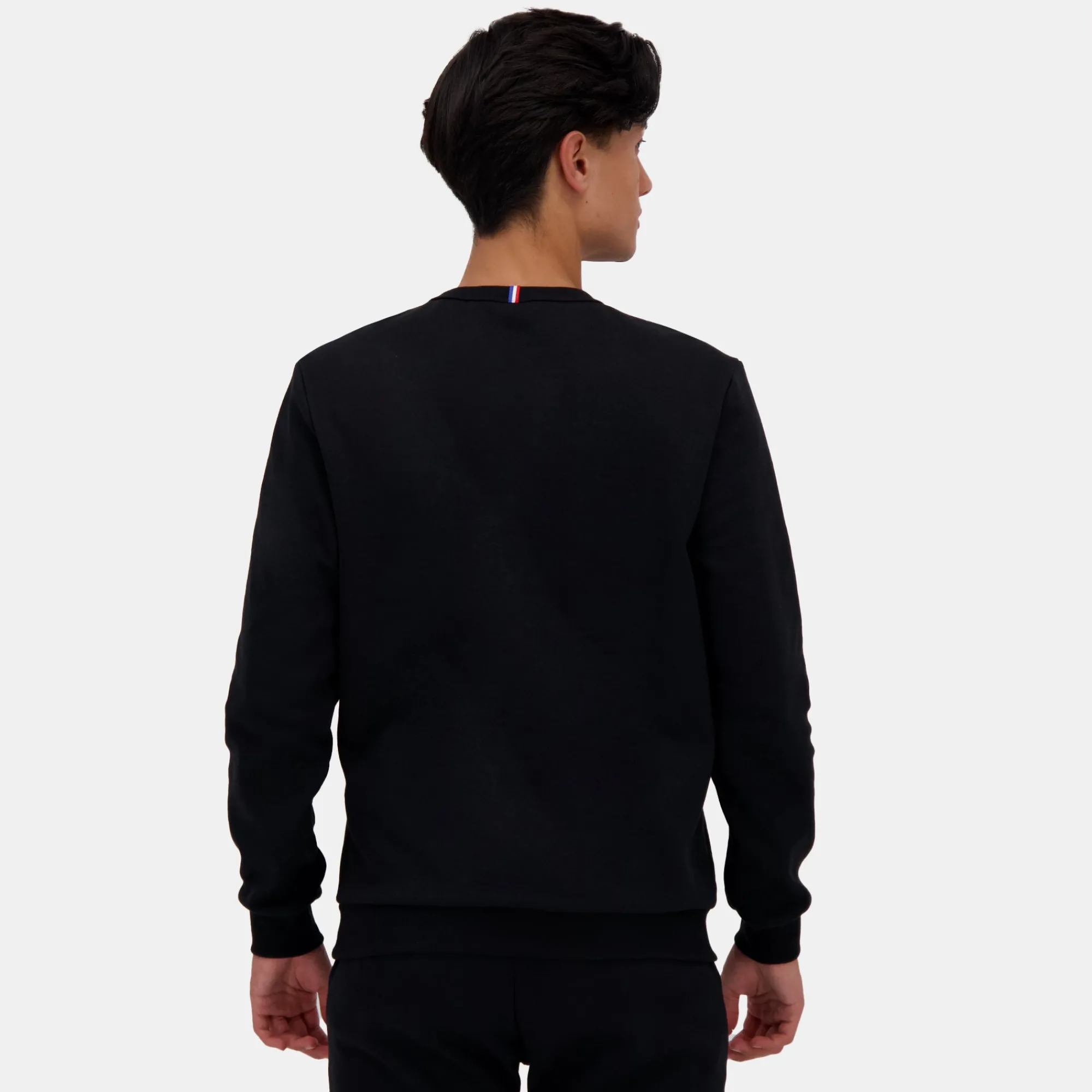 Le Coq Sportif Essentiels Sudadera de hombre ESSENTIELS con cuello redondo-Hombre Sudaderas