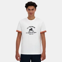 Le Coq Sportif Héritage Camiseta Hombre-Hombre Camisetas Y Tops