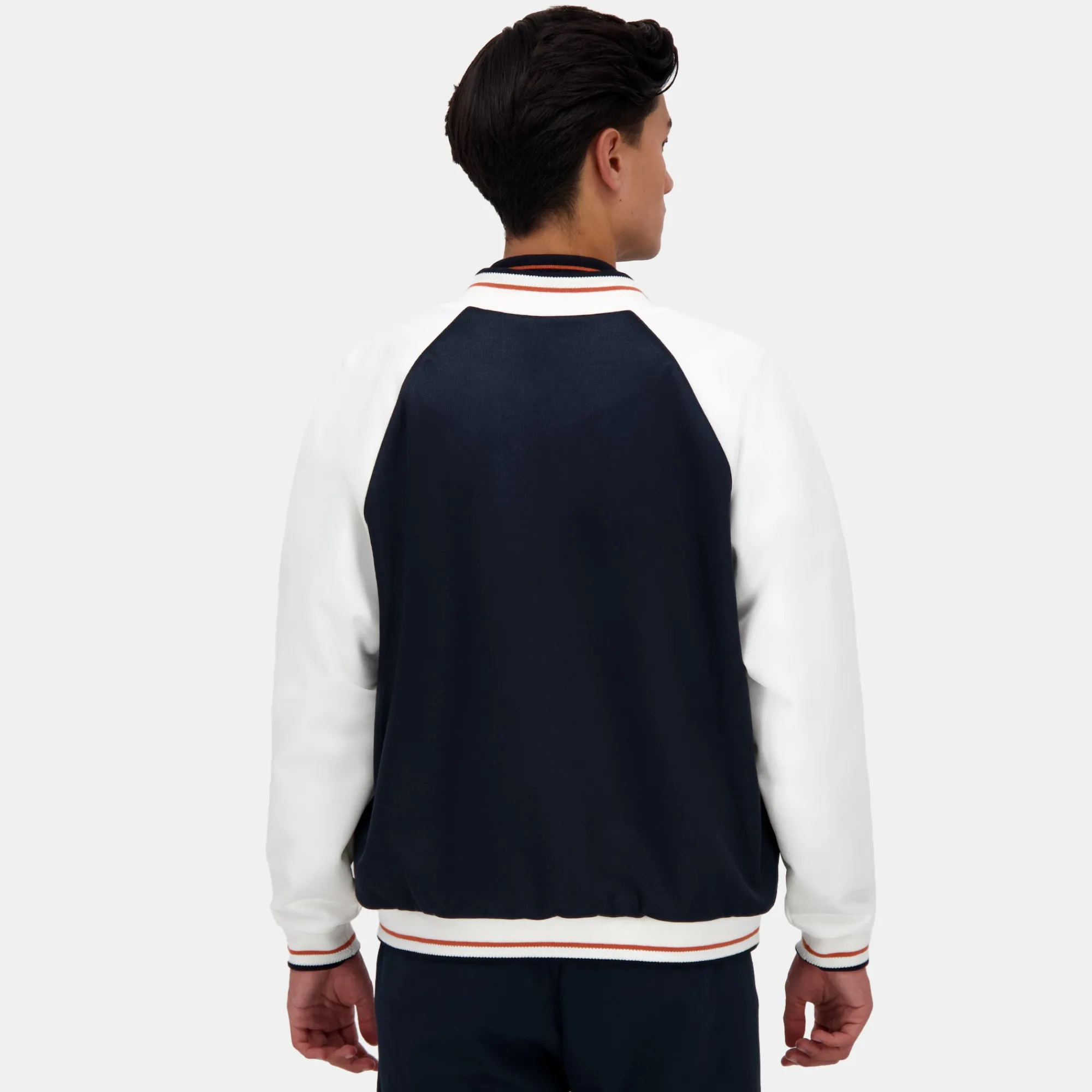 Le Coq Sportif Héritage Chaqueta bomber para hombre-Hombre Chaquetas
