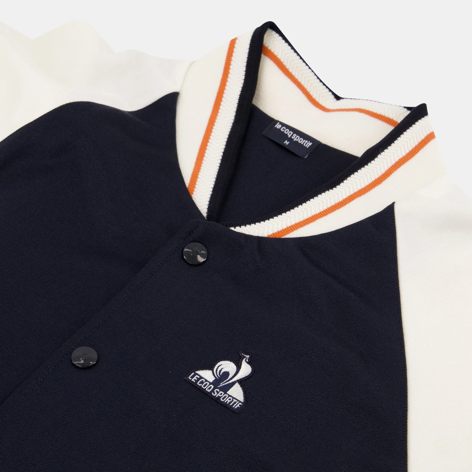Le Coq Sportif Héritage Chaqueta bomber para hombre-Hombre Chaquetas