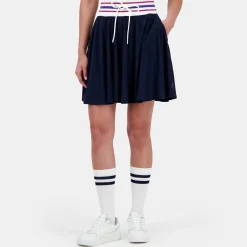 Le Coq Sportif Héritage Jupe Femme-Mujer Vestidos Y Faldas