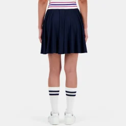 Le Coq Sportif Héritage Jupe Femme-Mujer Vestidos Y Faldas