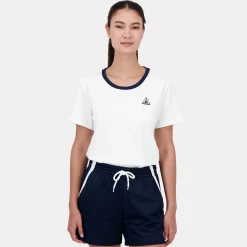 Le Coq Sportif Héritage PATRIMONIO Camiseta Mujer-Mujer Camisetas, Polos Y Tops