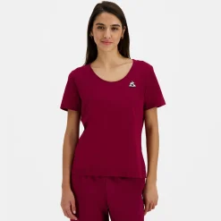 Le Coq Sportif Héritage PATRIMONIO Camiseta Mujer-Mujer Camisetas, Polos Y Tops