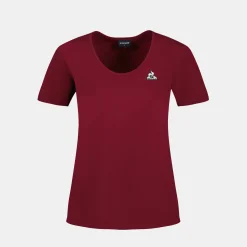 Le Coq Sportif Héritage PATRIMONIO Camiseta Mujer-Mujer Camisetas, Polos Y Tops