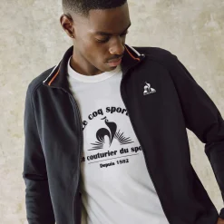 Le Coq Sportif Héritage Sudadera Con Cremallera Hombre-Hombre Sudaderas
