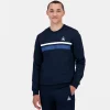 Le Coq Sportif Héritage Sudadera HERITAGE de cuello redondo para hombre.-Hombre Sudaderas