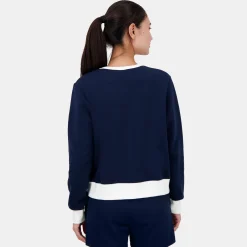 Le Coq Sportif Héritage Sudadera HERITAGE de cuello redondo para mujer.-Mujer Sudaderas