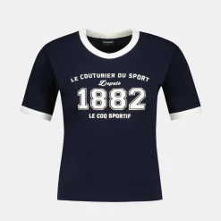 Le Coq Sportif Héritage T-shirt Femme-Mujer Camisetas, Polos Y Tops