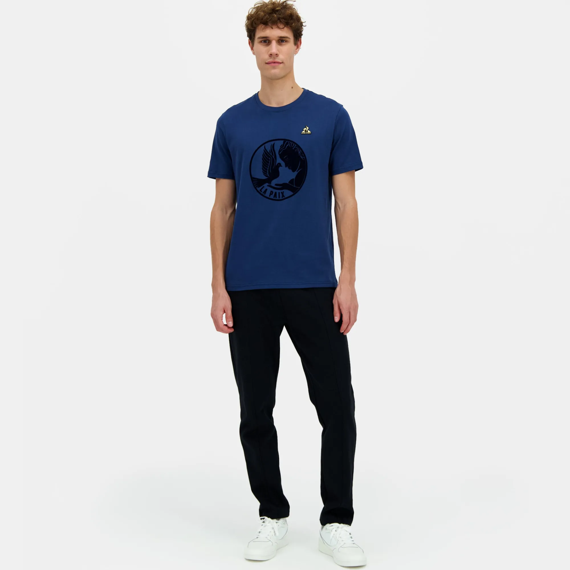 Le Coq Sportif La Paix Camiseta de hombre-Hombre Camisetas Y Tops
