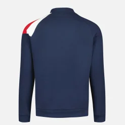 Le Coq Sportif Équipe de France Olympique EFROP Sudadera con cremallera de hombre-Hombre Sudaderas