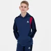 Le Coq Sportif Sudadera con capucha para niños- Sudaderas