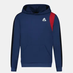 Le Coq Sportif Sudadera con capucha para niños- Sudaderas