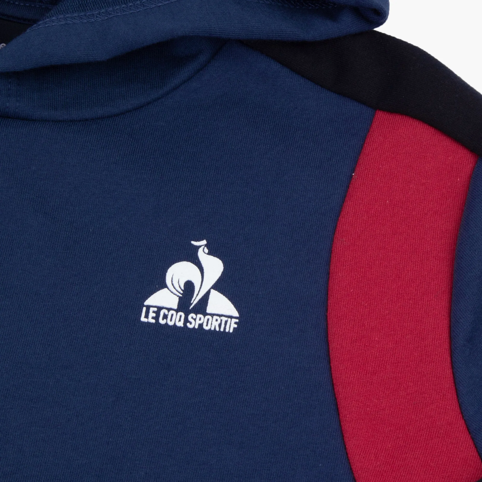 Le Coq Sportif Sudadera con capucha para niños- Sudaderas