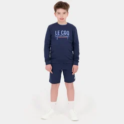 Le Coq Sportif Sudadera con capucha para niños- Sudaderas
