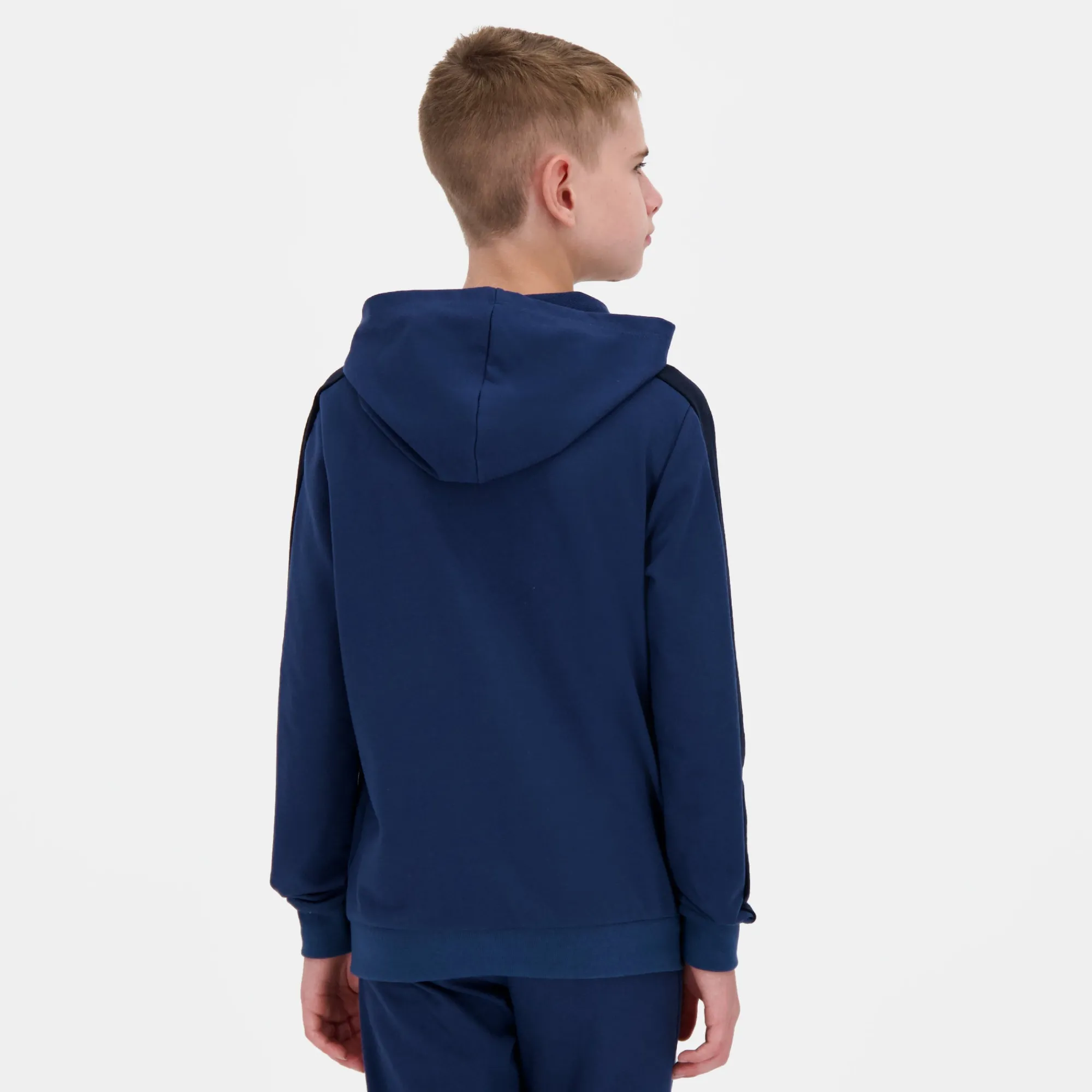 Le Coq Sportif Sudadera con capucha para niños- Sudaderas