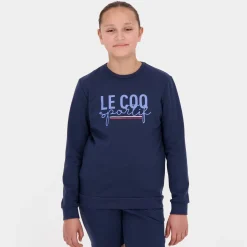 Le Coq Sportif Sudadera con capucha para niños- Sudaderas