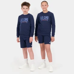 Le Coq Sportif Sudadera con capucha para niños- Sudaderas