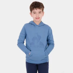 Le Coq Sportif Sudadera con capucha para niños- Sudaderas