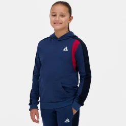 Le Coq Sportif Sudadera con capucha para niños- Sudaderas