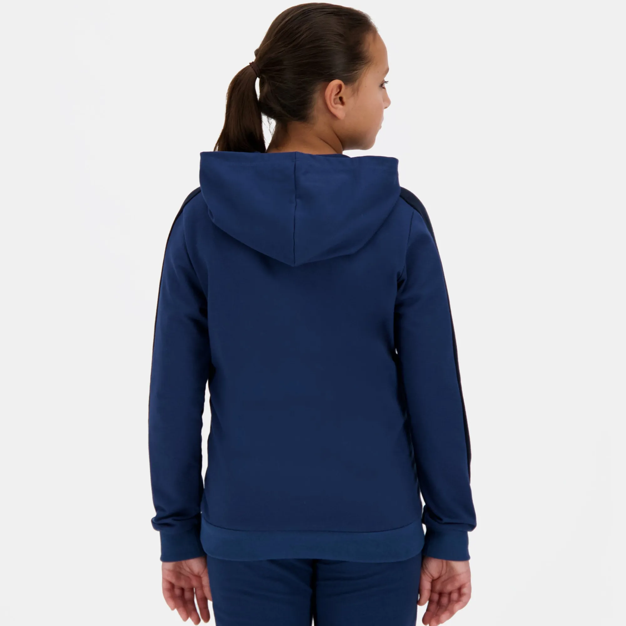 Le Coq Sportif Sudadera con capucha para niños- Sudaderas