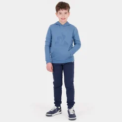 Le Coq Sportif Sudadera con capucha para niños- Sudaderas