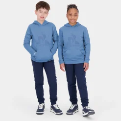 Le Coq Sportif Sudadera con capucha para niños- Sudaderas