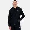 Le Coq Sportif Sudadera con capucha y cremallera para hombre-Hombre Sudaderas