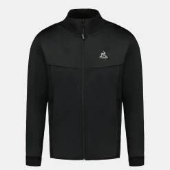 Le Coq Sportif Sudadera con cremallera para hombre-Hombre Sudaderas