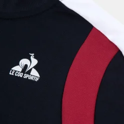 Le Coq Sportif Sudadera con cremallera para niño- Sudaderas