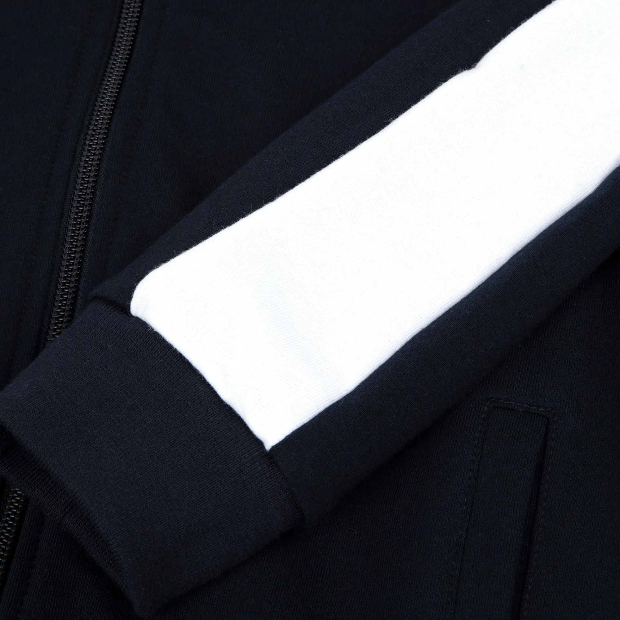 Le Coq Sportif Sudadera con cremallera para niño- Sudaderas