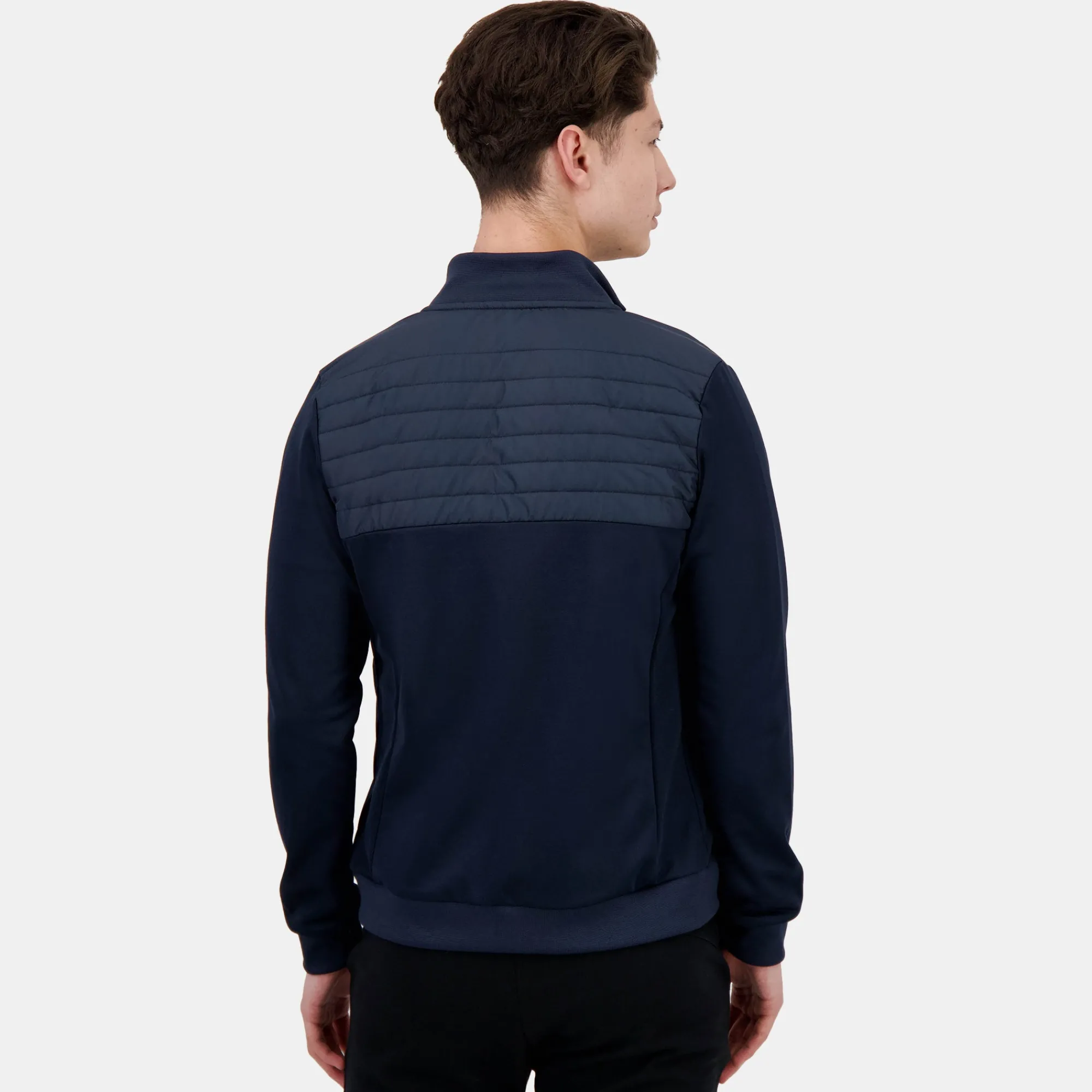 Le Coq Sportif Sudadera con cremallera para hombre-Hombre Chaquetas | Sudaderas