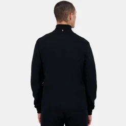 Le Coq Sportif Sudadera con cremallera para hombre-Hombre Sudaderas