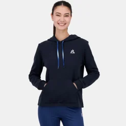 Le Coq Sportif Summer Sudadera con capucha para mujer-Mujer Sudaderas