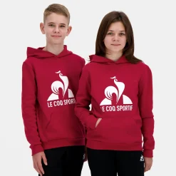 Le Coq Sportif Sweat à capuche Enfant- Sudaderas