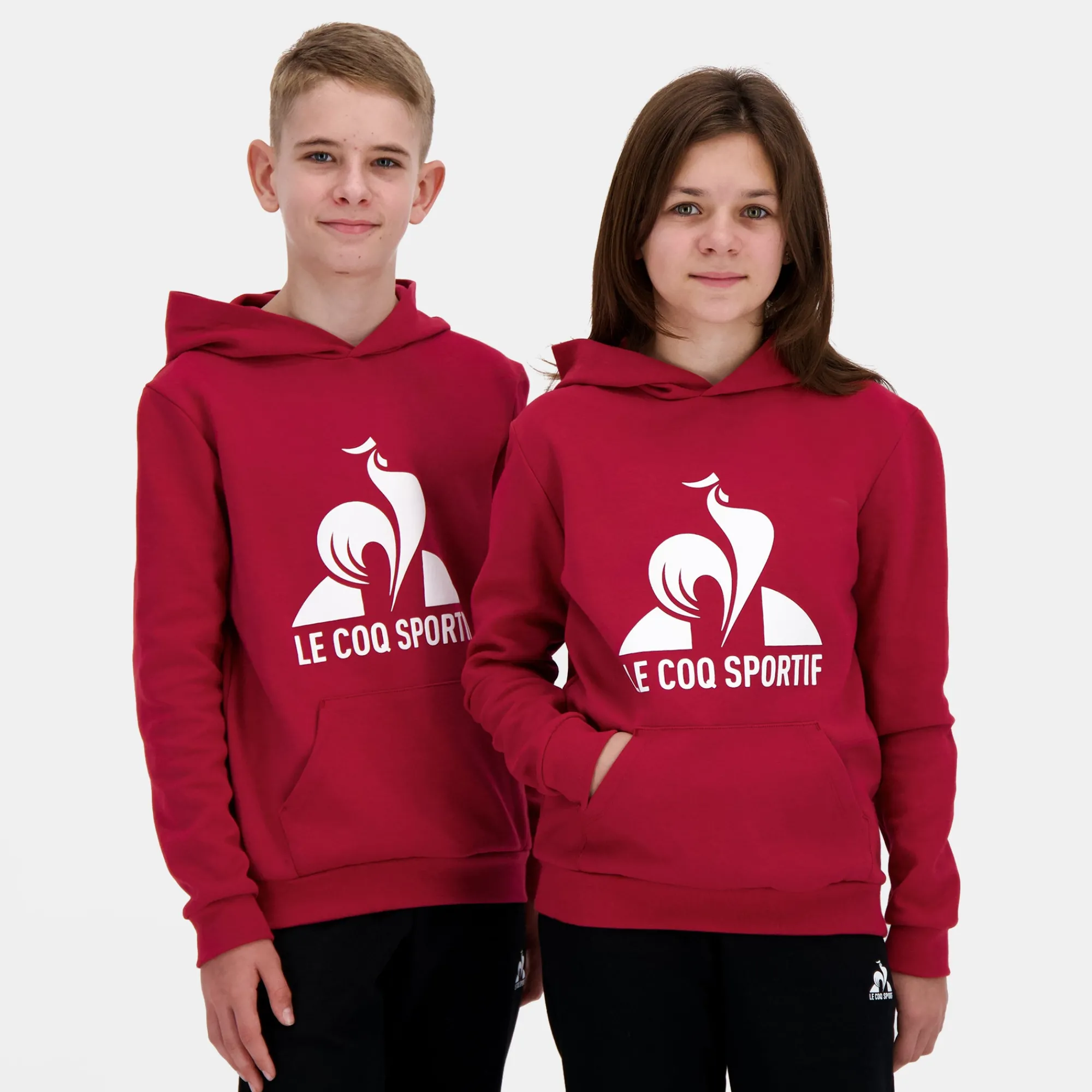 Le Coq Sportif Sweat à capuche Enfant- Sudaderas