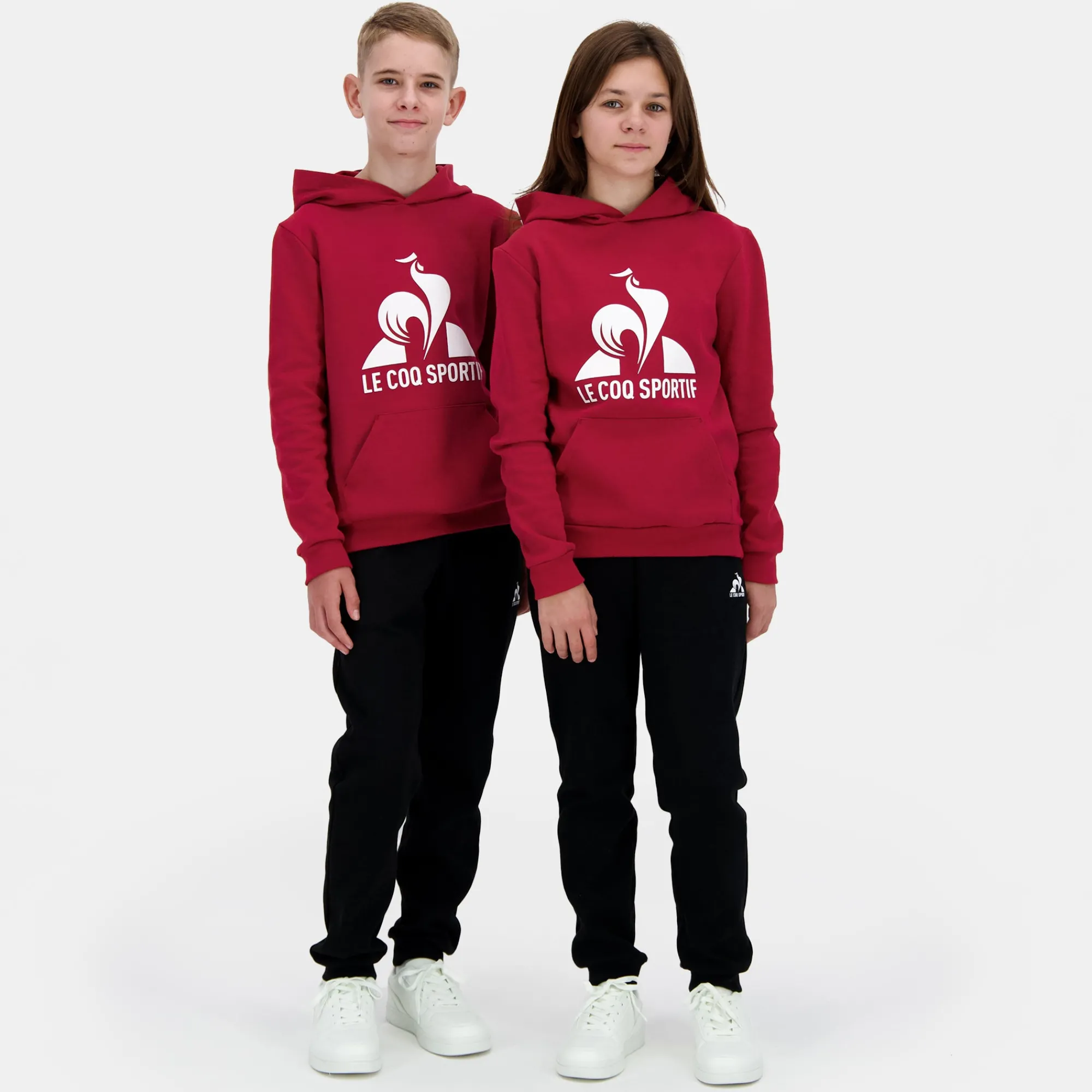 Le Coq Sportif Sweat à capuche Enfant- Sudaderas