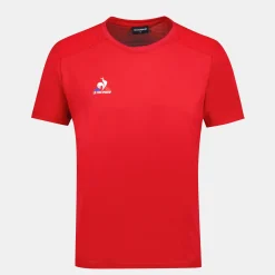 Le Coq Sportif Tenis Camiseta Hombre Tenis - Rojo-Hombre Tenis | Tenis