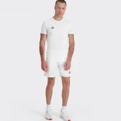 Le Coq Sportif Tenis Camiseta Hombre Tenis - Blanco-Hombre Tenis | Tenis
