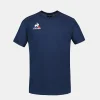 Le Coq Sportif Tenis Camiseta para Niño Tenis - Azul- Tenis | Tenis