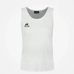 Le Coq Sportif Tenis Camiseta Sin Mangas Mujer Tenis - Blanco-Mujer Tenis | Tenis