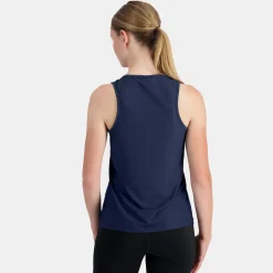 Le Coq Sportif Tenis Camiseta Sin Mangas Mujer Tenis - Azul-Mujer Tenis | Tenis